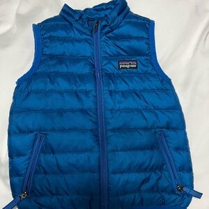 Patagonia Blue Puffer Vest